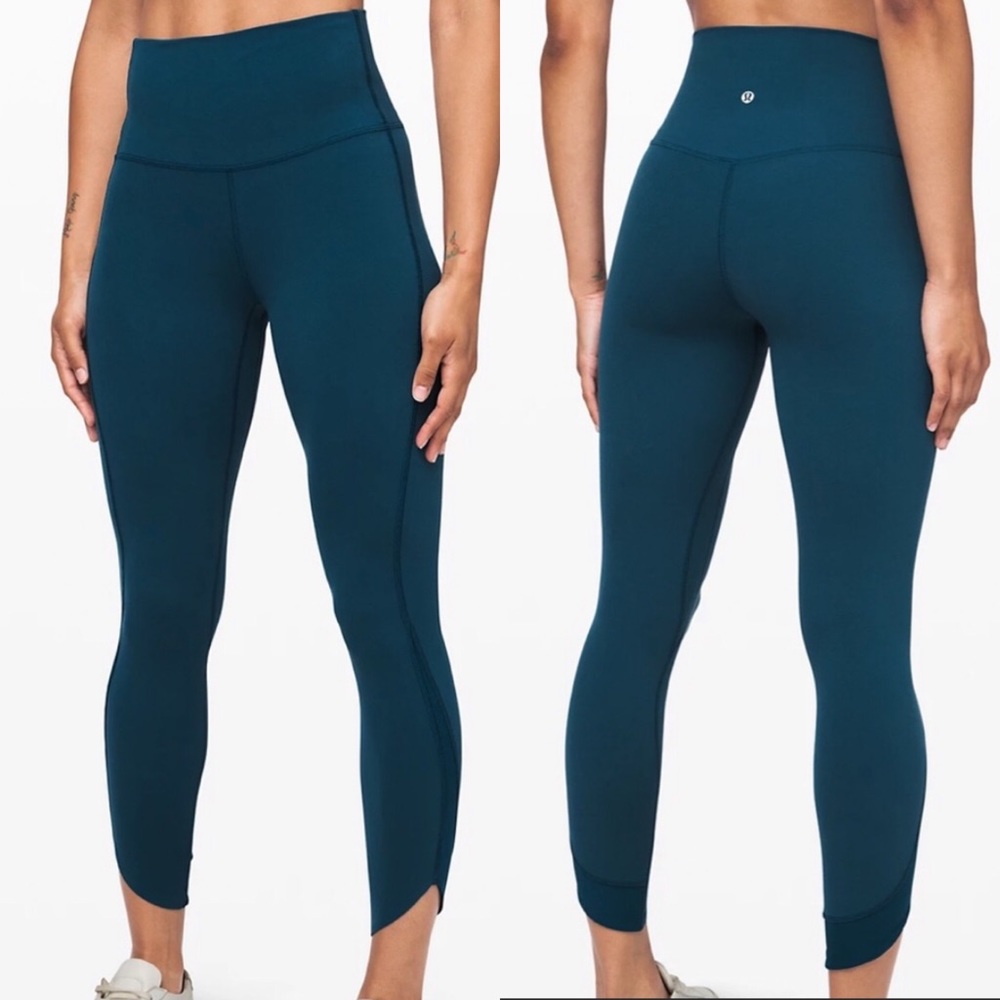 Lululemon Align Petal Pant, 25", Night Diver sz 4
